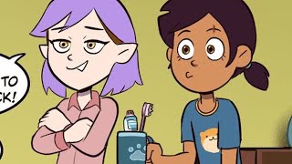 The Concern 😂  Lumity The Owl House Comic Dub [upl. by Airec]