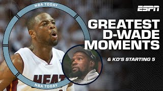 Is DWade the GREATEST player to NOT win MVP  KDs perfect starting 5  NBA Today [upl. by Kruse]