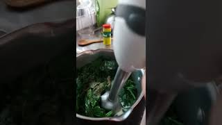 Creamy Spinach RecipeEasy Recipe with Egg and Rice [upl. by Lunneta298]