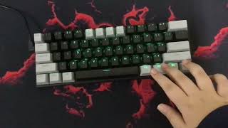 How to change the style and color of the EYooso z11 Keyboard fyp fy [upl. by Ecinahs160]