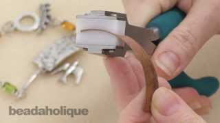 How to Use BeadSmith Bracelet Bending Pliers [upl. by Yup]