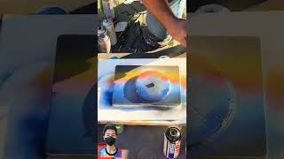 Street art art spraypaint painting satisfying streetart shorts youtubeshorts shortvideo [upl. by Dulce]