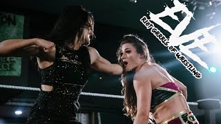 When Villains Fight  Jinny vs Nina Samuels  EVE Womens Wrestling [upl. by Leinaj]