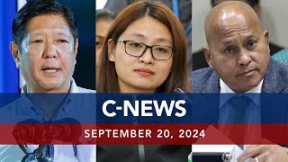 UNTV CNEWS  September 20 2024 [upl. by Arahset]