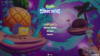 Spongebob Squarepants The Cosmic Shake OST Soundtrack Menu Song Main Track Theme Music HD [upl. by Akcirahs]