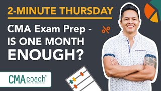 CMA Exam Prep  IS ONE MONTH ENOUGH [upl. by Charleen]