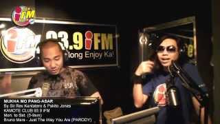 BRUNO MARS  JUST THE WAY YOU ARE PARODY by Sir Rex Kantatero Pakito Jones 939 iFM [upl. by Aicinod]