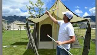 6133 Kodiak Tent Assembly Video in 10 Easy Steps [upl. by Aney]