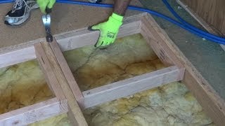 How to repair or replace a damaged section of subfloor [upl. by Nierman]