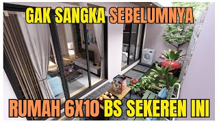 Bikin Geger Rumah 6x10 Ternyata Bisa Punya Taman Secantik Ini rumahminimalis viral [upl. by Komara]