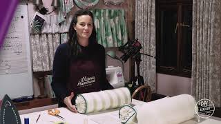 How to make a professional Bolster cushion with piping and concealed zip wwwsoftfurnisherscom [upl. by Wehttam]