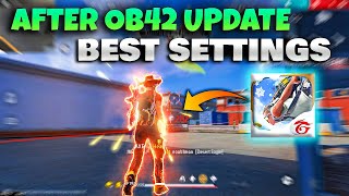 Free Fire OB42 Update Best Settings Sensitivity  Get MORE Headshots with these settings [upl. by Ferdinanda]