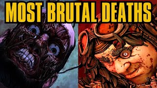 Borderlands  Top 10 Most Brutal Deaths [upl. by Arima616]