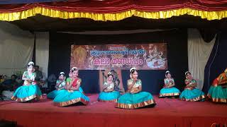 Madhava Mamava Deva Krishna  Dance by Athmika amp Team  Kids content [upl. by Rothwell]