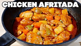 Chicken Afritada  Napakadali pero Masarap na Chicken Afritada [upl. by Ahl]