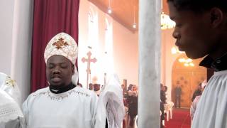 Coptic Orthodox Divine Liturgy Celebrated in South Africa [upl. by Aynotan]