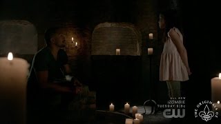 The Originals 4x07 Marcel meets Hope quotIm 7 not stupidquot [upl. by Nnaed]