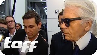 Karl Lagerfeld über seine legendären Sprüche  taff [upl. by Quarta363]