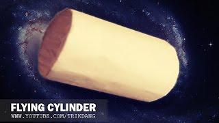 How to make a paper airplane  Cool paper plane that actually flies  Cylinder [upl. by Adnarom177]