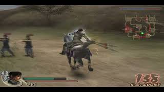 Dynasty Warriors 5 XL  Zhao Yun Xtreme Mode Battle Of Ju Lu  Mission 10 [upl. by Wettam]