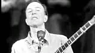 Down By The Riverside Pete Seeger 7 24 1963 [upl. by Aihsek238]