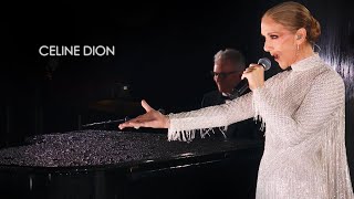 Celine Dion  Lhymne a Lamour Live at Paris 2024 Proshot with Audience amp the Eiffel Tower [upl. by Pressey]