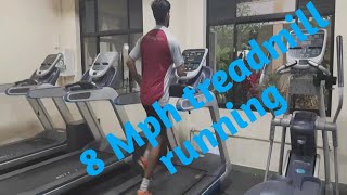 8 mph Treadmill Running  Dream Body Fit  2021treadmillfitness [upl. by Nnalyrehc]