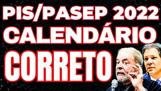 CALENDÁRIO OFICIAL PISPASEP 2022 PAGAMENTOS NO CALENDÁRIO 2024  DATAS DE SAQUE DO ABONO SALARIAL [upl. by Enelrak2]