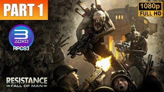 Resistance Fall of Man  Full Game Walkthrough Part 1  1080p 60fps  No Commentary  RPCS3 2024 [upl. by Rothmuller640]