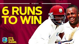 Courtney Walsh Batting With Brian Lara To BEAT Australia  TENSE Final Wicket Partnership IN FULL [upl. by Christalle]