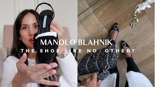 MANOLO BLAHNIK  Hangisi amp Maysli Unboxing and Review  2020  Alexandra Sash [upl. by Aicirt]