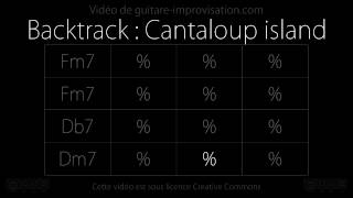 Cantaloupe Island 126bpm  Backing track [upl. by Barnard228]