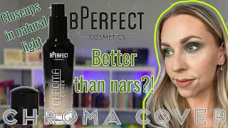 B PERFECT CHROMA COVER FOUNDATION  First impressions  Dry skin [upl. by Zil]