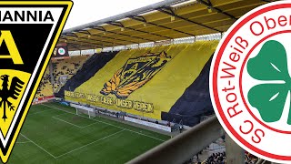 MEGACHOREO amp MINIBLOCKSTURM IM TRADITIONSDUELL  Vlog bei Alemannia Aachen vs RW Oberhausen ⬛🟨🟥⬜ [upl. by Jehu]