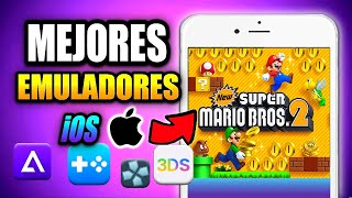 LOS MEJORES EMULADORES para IPHONE IOS😯 DELTA EmuThreeDS PROVENANCE [upl. by Port]