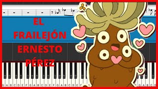 El Frailejón Ernesto Pérez  Piano Tutorial  Midi [upl. by Cissie737]