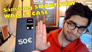 Recensione Samsung Smart View Wallet Case per Galaxy S24 ultra [upl. by Herman]