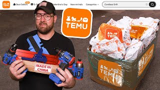 I Bought A Pallet of TEMU Tools [upl. by Collimore]