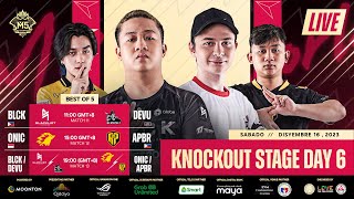 LIVE  IKAANIM NA ARAW  M5 World Championship Knockout Stage  PH [upl. by Htirehc]