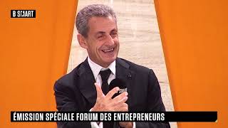 Forum des Entrepreneurs  Interview  Nicolas Sarkozy [upl. by Baptist749]