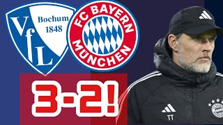 VFL BOCHUM vs FC BAYERN 32 21 Meisterschaft entschieden Geht es weiter mit Tuchel [upl. by Jegger571]