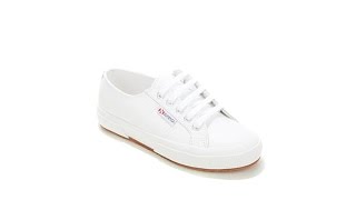 Superga Leather LaceUp Classic Sneaker [upl. by Aihseyt]