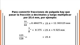 Micromex Conversión de mm a pulgadas y de pulgadas a mm [upl. by Brietta357]