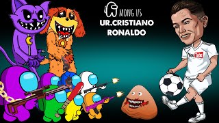 Among Us Meets URCristiano Ronaldo on Youtube  AMONG US ANIMATION [upl. by Nwahsor719]