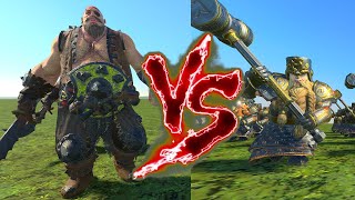 Maneaters VS Hammerers Total War Warhammer 3 [upl. by Larrie173]