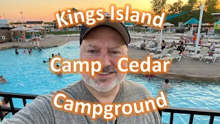 KINGS ISLAND CAMP CEDAR CAMPGROUND [upl. by Ryon586]