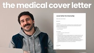 how to write a cover letter for internship applications for medical students [upl. by Nevram894]