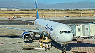 TRIP REPORT  Condor PREMIUM CLASS  Boeing 767300  Cape Town to Frankfurt [upl. by Trab440]