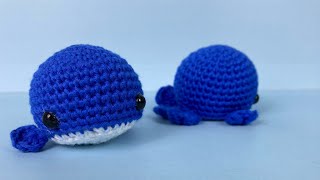 1hour Amigurumi Mini Whale [upl. by Onida635]