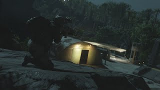 Ghost Recon Breakpoint  Shadow Company Sniper claims Golem Heliport Extreme No Hud [upl. by Amory]